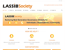 Tablet Screenshot of lassibsociety.org